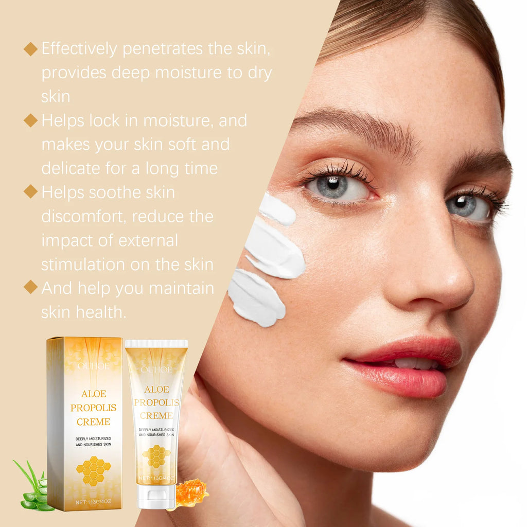 Crème Visage Hydratante — Éclat & Jeunesse